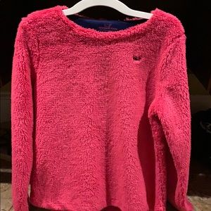 Vineyard Vines Girls size 14 fuZy sweatshirt NWT